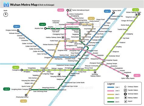 Wuhan Metro Map