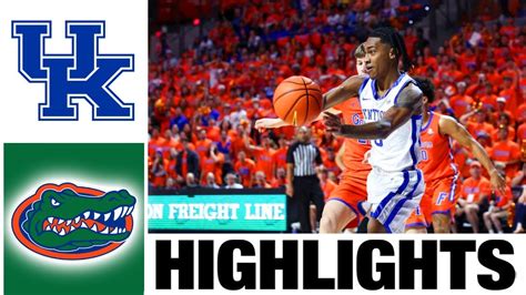 #6 Kentucky vs Florida Highlights | NCAA Men's Basketball | 2024 ...