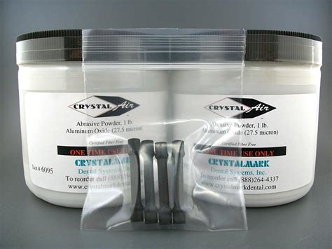 8010-16W2 – 27 Micron Abrasive Powder (2 pack) – Crystalmark Dental ...