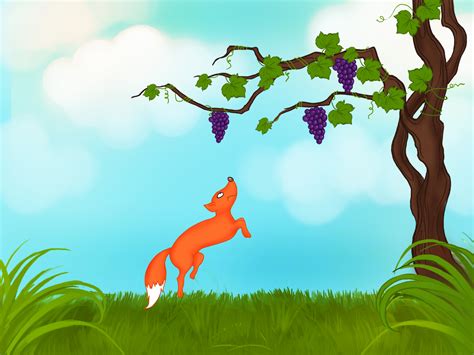 The Fox and The Grapes - Children Story by Tales with GiGi