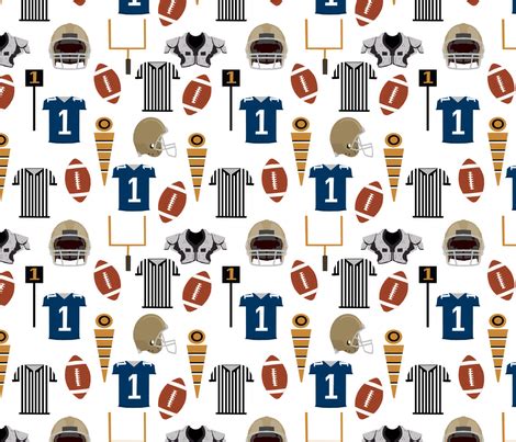 sports football fabric kids sports fabric baby nursery boys fabric - charlottewinter - Spoonflower