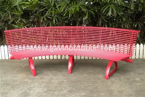 Curved Park Bench, Curved Park Bench Suppliers and Manufacturers ... | Metal garden benches ...