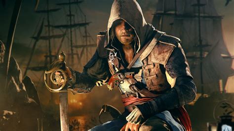 Download Full Hd Wallpaper Assassins Creed Hood Edward Kenway ...