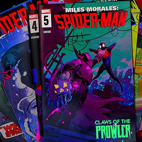 Miles Morales Spider Man Claws Of The Prowler Comic Big Discount | www ...