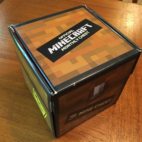 Here’s What’s in This Month’s Minecraft Mine Chest Loot. | Stone Marshall-Author