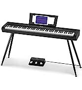 Starfavor 88 Key Full Size Digital Piano, Electric Keyboard Piano Set ...