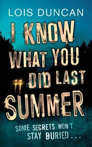 I Know What You Did Last Summer Book Review and Ratings by Kids - Lois Duncan