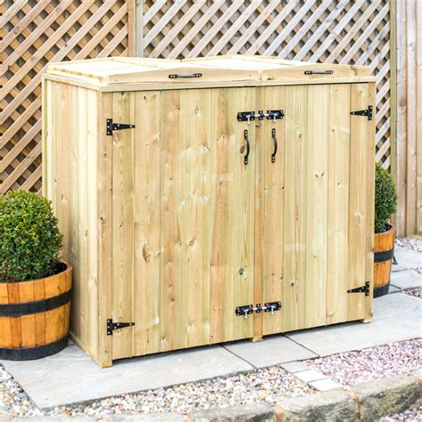 Garden Storage | Waltons | Fast Delivery | Quick Installation | UK Made | Bin store, Garden ...