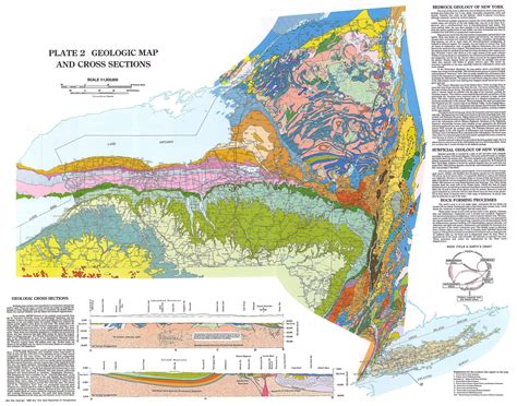 Unveiling The Layers Of Time: A Comprehensive Guide To The Geological Map Of New York State ...