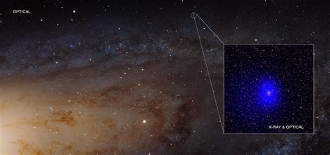 Double Supermassive Black Hole ‘Photobombs’ Andromeda Galaxy ...