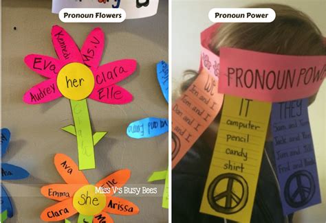 Personal Pronouns Activities For Kids