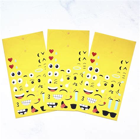 Make Your Own Emoji Mini Stickers, Hobbies & Toys, Stationery & Craft, Other Stationery & Craft ...