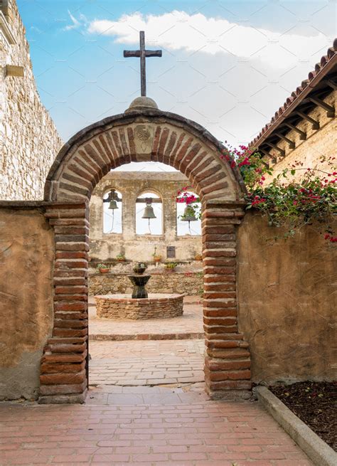 Bell tower in san juan capistrano mission featuring san juan capistrano ...