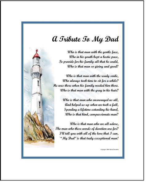 Poem for Dad's Birthday, DIGITAL DOWNLOAD, Dad Poem Verse Print Saying ...