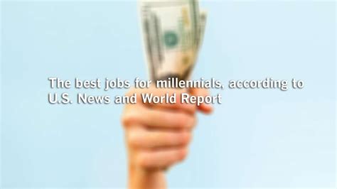 The top jobs for millennials, according to U.S. News and World Report