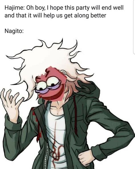 Danganronpa Funny, Danganronpa Characters, Nagito Komaeda, Despair ...