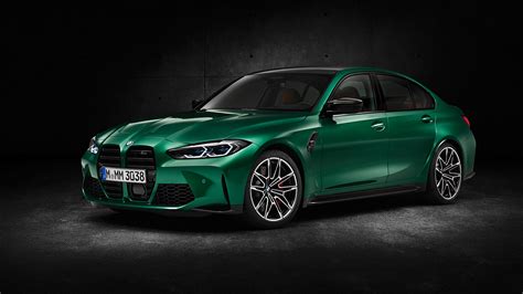 Picture BMW M3 Competition, (G80), 2020 Green Cars 2560x1440