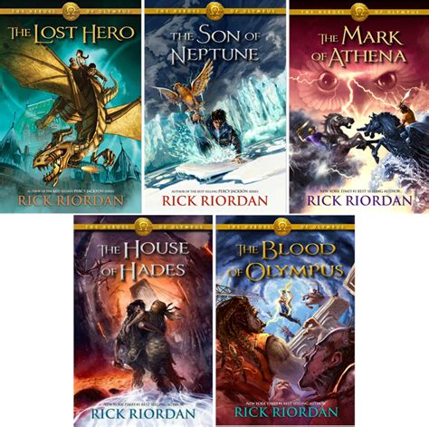 Cindy's Almanac of Good Tales: The Heroes of Olympus series by Rick Riordan