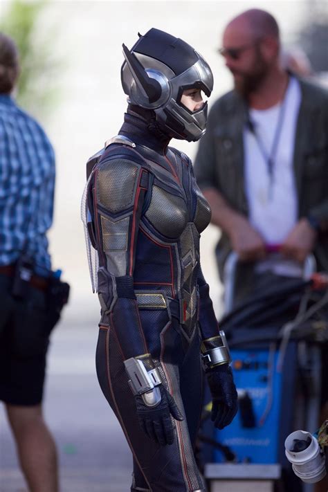 Evangeline Lilly - "Ant-Man And The Wasp" Set in Atlanta 09/20/2017