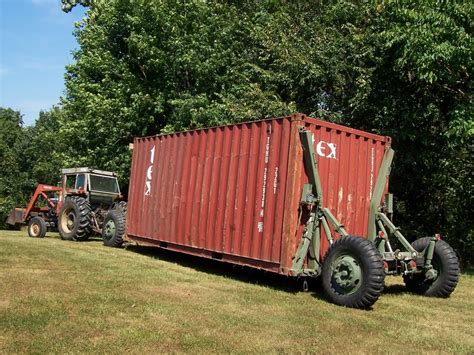 M1022 Military Container Dolly – 20 Foot Storage Shipping Containers ...