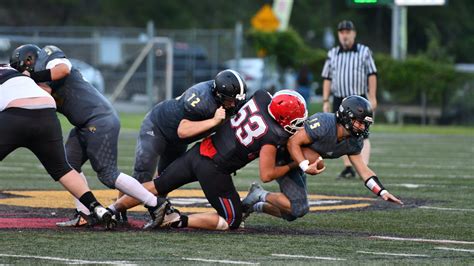 Football hosts Floyd Central for preseason scrimmage - The Mountain Citizen