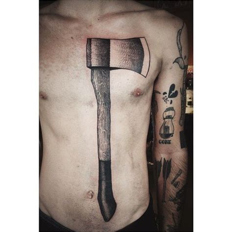 James Tran - http://instagram.com/visualamor | Tattoos, Axe tattoo ...