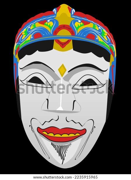 Illustration Malang Mask Cultural Art Stock Vector (Royalty Free) 2235915965 | Shutterstock