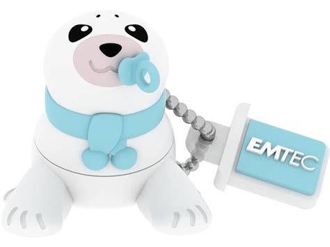 EMTEC 8GB USB Drive - Baby Seal