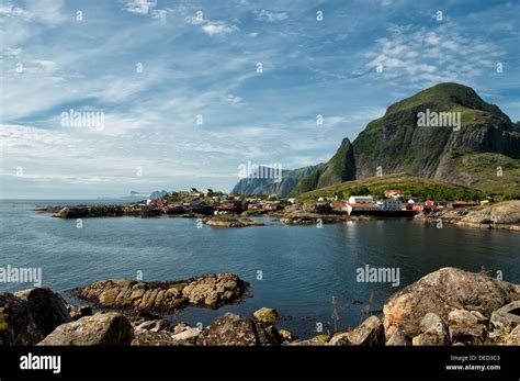 Fishing village Å at Lofoten Stock Photo - Alamy