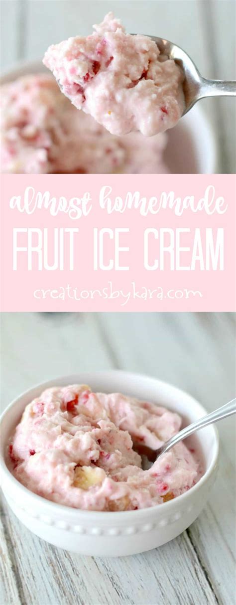 Almost Homemade Ice Cream Recipe