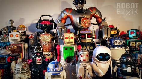 My Toy Robot Collection | Vintage & Collectible Toys - YouTube