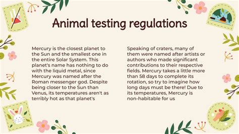 Animal Testing Regulations | Google Slides & PowerPoint