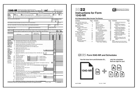 2022 1040-NR Form and Instructions (1040NR)