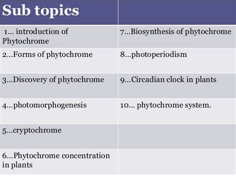 phytochrome