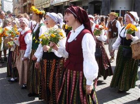 Latvian National Costumes