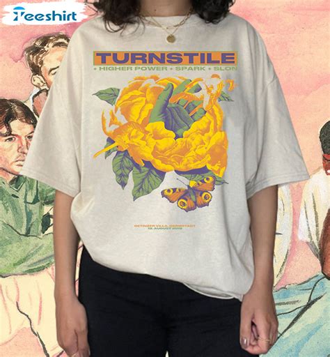 Turnstile Tour 2022 Shirt, Rock Band Unisex T-shirt Long Sleeve