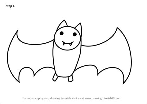 How to Draw a Bat for Kids (Animals for Kids) Step by Step ...