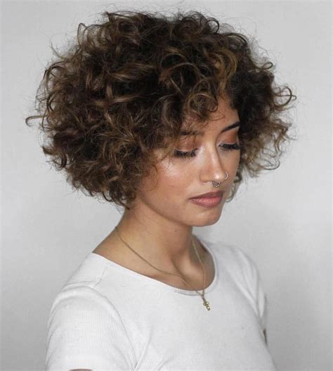 60 Most Delightful Short Wavy Hairstyles | Curly hair photos, Short ...