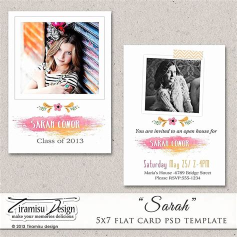 5x7 Postcard Template Photoshop