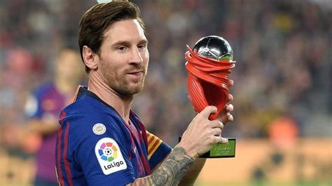 Lionel Messi Trophy! La Liga president open to the idea | Football News ...