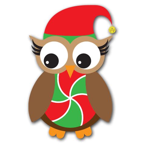 Free Owl Christmas Cliparts, Download Free Owl Christmas Cliparts png ...