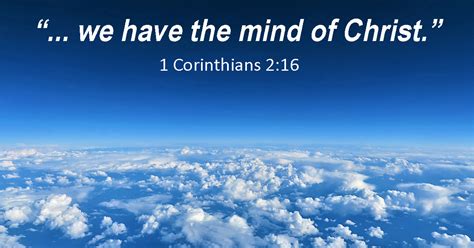 We have the mind of Christ - Robert Griffith