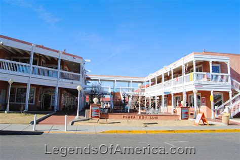 Legends of America Photo Prints | Albuquerque | Albuquerque, NM - Old Town Buildings