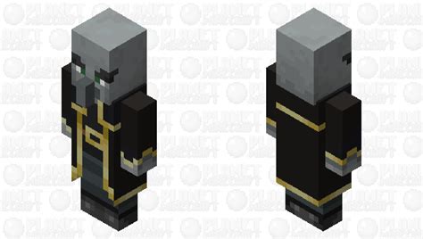 Evoker with battle robe Minecraft Mob Skin