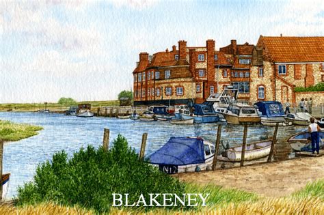 Blakeney Harbour 12 x 15 Print - Kevin Robinson Collection