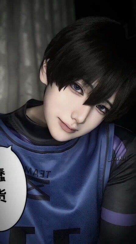 Isagi yoichi cosplay di 2023 | Riasan cosplay, Gambar pacar, Anak anime