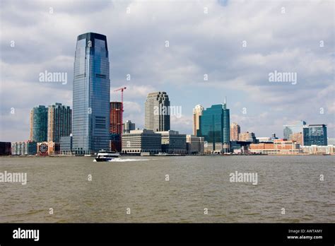 Jersey City skyline New Jersey Stock Photo - Alamy