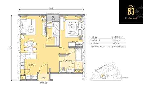 Star Residence Floor Plan - floorplans.click