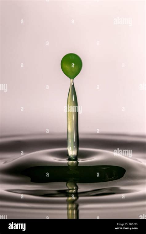 Water drop macro photograph Stock Photo - Alamy