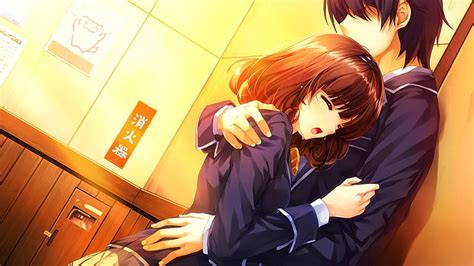 Sad Couple, cute, girl crying, boy, girl, anime, love, HD wallpaper | Peakpx